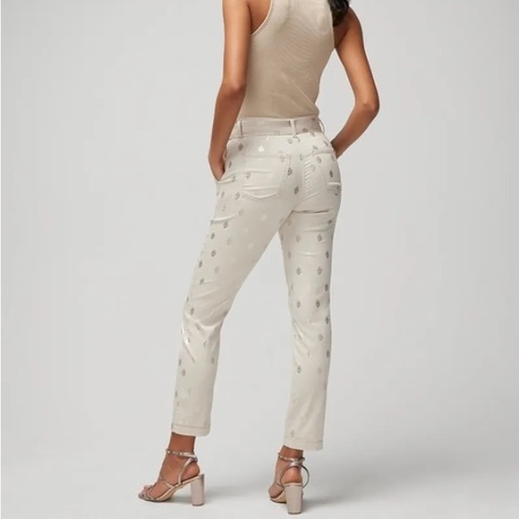 White House Black Market Pants - White House Black Market Women’s Size 8 High Rise Straight Leg Crop